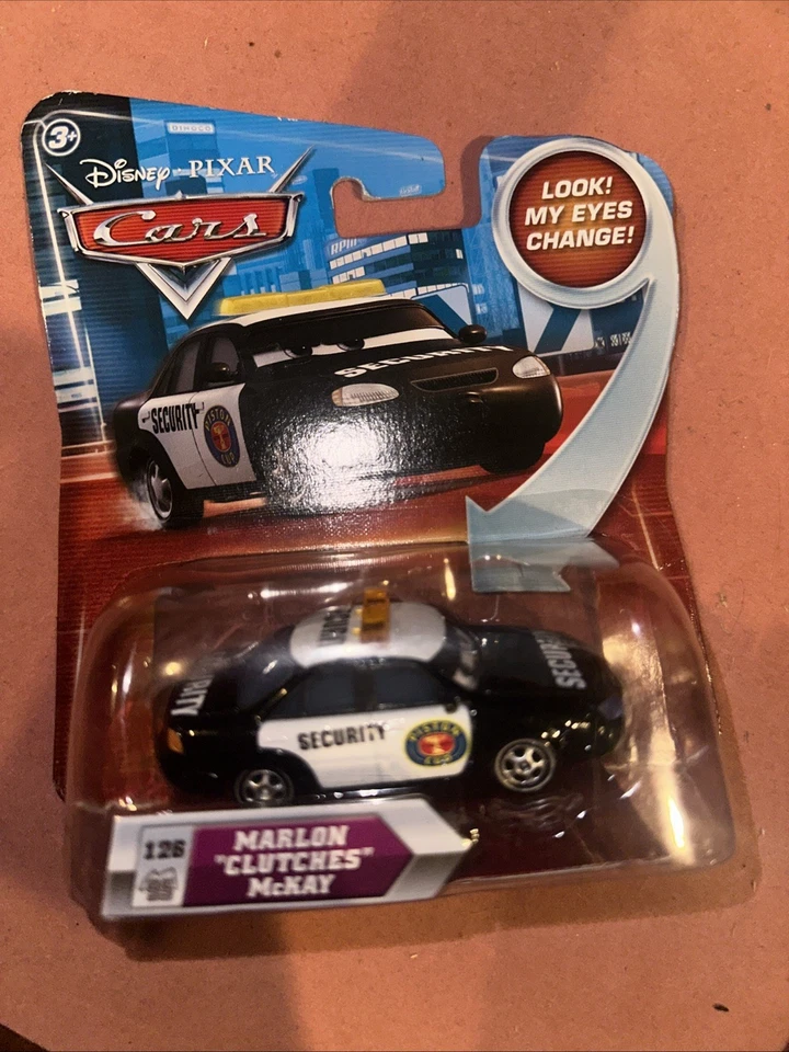 Disney Pixar Cars Lenticular Eyes Marlon Clutches McKay 126 Security 2009 1:55 Foto 1 de 1