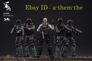 (In-Stock @ a-team-the) JOYTOY City Police 1/18 Scale Squad Toys Gift New Toys - Picture 1 of 12