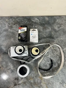 Nikon 1 J1 White Digital Camera w/ 10-30mm & 30-110mm Lenses, Battery & Charger - Picture 1 of 16