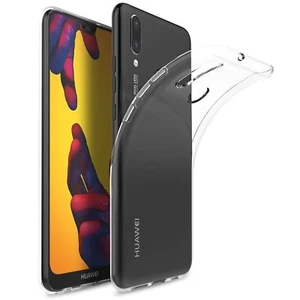 COVER TRASPARENTE PER HUAWEI P20 LITE 2018 CUSTODIA PROTEZIONE SILICONE TPU - Foto 1 di 1