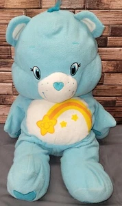 Care Bear Wunschbär 2018 Plüschtier Stofftier blau gelb Sternschnuppe - Bild 1 von 12