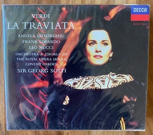 Verdi "La Traviata" Gheorghiu The Royal Opera House Solti Decca NEU VERSIEGELT 2CD - Bild 1 von 2