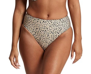 NWOT Volcom Women's Ur An Animal Retro Bikini Bottom Multi Size S - Picture 1 of 3