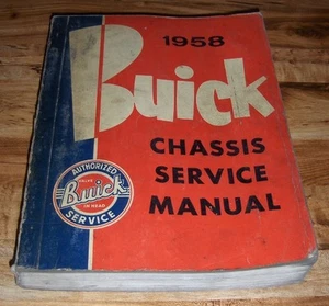 Buick 1958 chasis de fábrica manual de servicio - Imagen 1 de 1