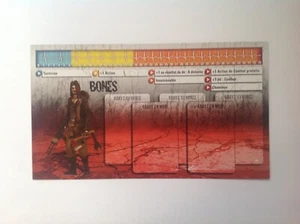 Zombicide Character Dashboard Card BONES French language - Picture 1 of 2
