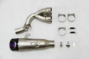 Tubo silenciador de escape antideslizante de titanio Fit Yamaha YZF R6 R600 2006-2019 - Imagen 1 de 7