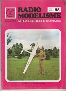 RADIO MODELISME N°88 BATEAUX DE VITESSE / VOITURE LEGA / NUREMBERG 1974 - Picture 1 of 1