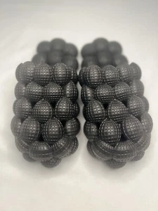 Zapatillas Masaje Burbuja Toboganes Goma Mujer’s 11 Negro C&C California - Imagen 1 de 22