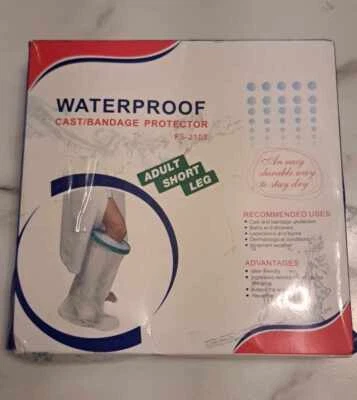 Firstar Waterproof Cast/Bandage Protector/Cover - Adult Short Leg - Image 1 of 2