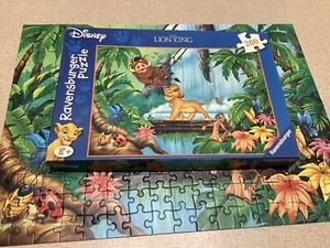 The Lion King Puzzle 200 Pieces Ravensburger - 1 Piece Missing - Picture 1 of 13