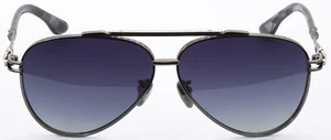 Brand New Heavy Titanium Metal chrome Heart Style Mens Large glass62-20-151 - Picture 1 of 13