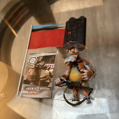 FIGURA 2012 STAR WARS PODRACER PILOTO TOYS R US Dud Bolt con bandera Foto 1 de 4