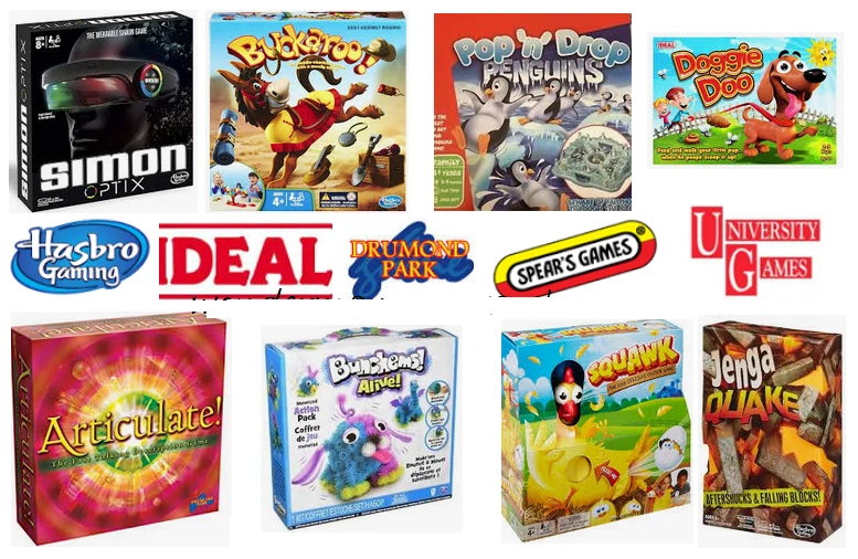Board Game/Puzzles by Hasbro/Ideal & More - Family/Kids/Party Games Christmas - Image 1 of 1