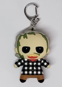 Beetlejuice Horror Properties Figural Bag Clip Keychain 2023 Series 5 Plaid - Picture 1 of 2