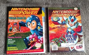 Nintendo Power Magazin Mega Man III Band # 20 und Mega Man X2 Band # 69 LOT - Bild 1 von 9