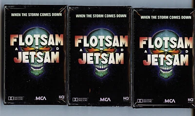 Flotsam & Jetsam - When the Storm Comes Down NEW Cassette 1990 MCA – MCAC-6382 - Image 1 of 3