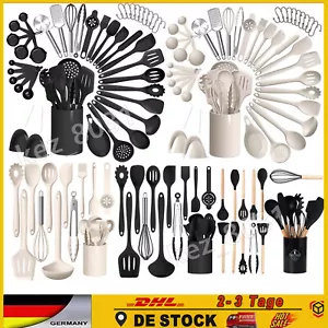 Küchenset Zubehör. Küchen spatel Utensilien Sets.12/43 Stück Silikon DHL - Bild 1 von 22