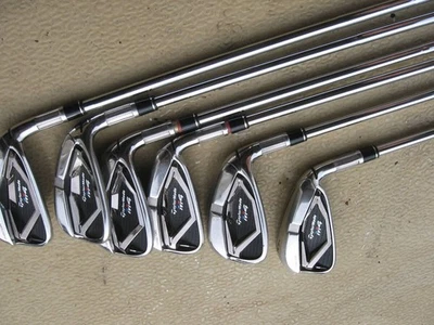TaylorMade M4 Iron Set 6pcs 5-PW REAX 90 Steel Flex S - Image 1 of 4