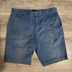 Pantaloncini corti RVCA uomo week-end elasticizzati blu davanti piatto stile casual taglia 34 - Foto 1 di 14