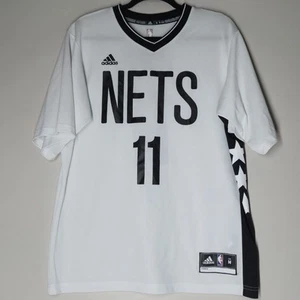 Camiseta Adidas Para Hombre NBA Brook Lopez Brooklyn Nets Manga Corta Blanca Talla M - Imagen 1 de 6