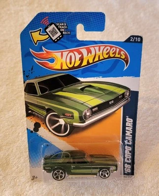 Hot Wheels Muscle Mania GM '12 68 2011 Copo Camaro verde 1:64 Foto 1 de 2