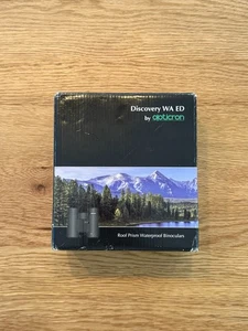Opticron Discovery WA ED 8 x 32 Mid Waterproof Binoculars Black - New Boxed - Picture 1 of 5