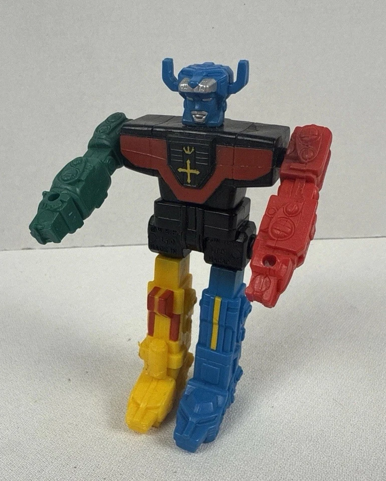 Boneco de ação vintage Voltron Rubber Lion Force Assembler - 5,25”  - Imagem 1 de 4