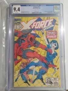 X-Force #11 Vol. 1 Primera aparición de Real Domino Marvel Quiosco CGC 9.4 1992 - Imagen 1 de 3