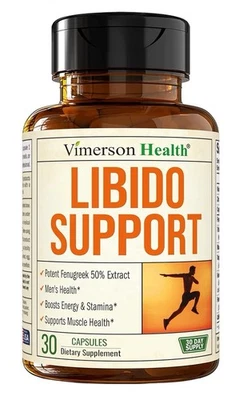Vimerson Health for Men Energía, Drive & Strength - Suplementos de entrenamiento 30 cápsulas Foto 1 de 4