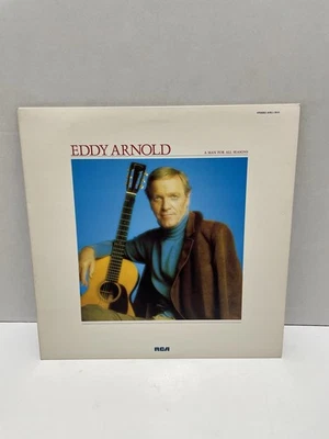 Eddy Arnold A Man For All Seasons Vinyl LP  1981 RCA Records AHL1-3914 PROMO - Image 1 of 4