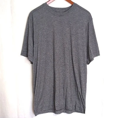 Camiseta Old Navy Active Gris Jaspeado Elastizada en 4 Vías Manga Corta Talla XL Alta Foto 1 de 4