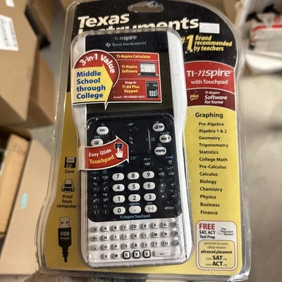 Texas Instruments Graphing Ti-nspire + Student Software Ti-84 Plus Keypad  - Image 1 of 2