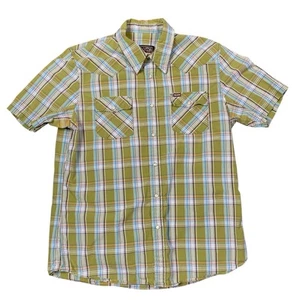 Camisa Hollister Co Estilo Occidental Abotonada Para Hombre XL De Colección Perla Broches de presión S/S - Imagen 1 de 12