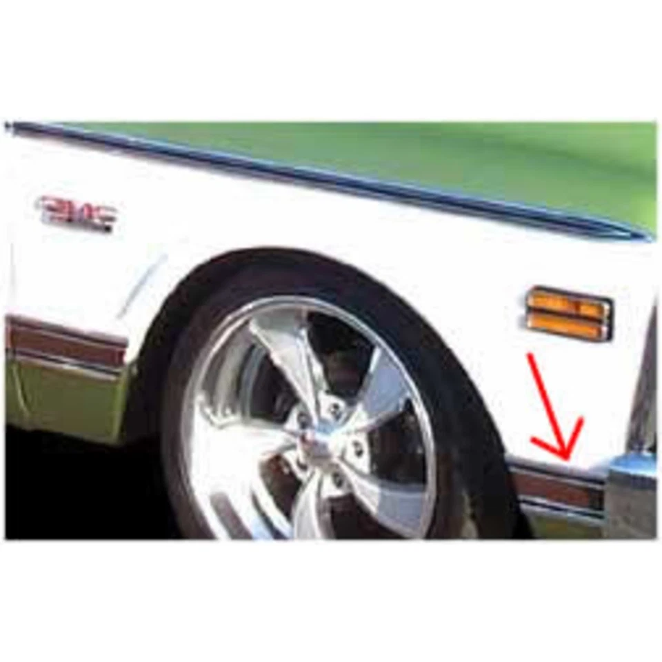 MFB20RH Brothers Trucks Fender Molding for Chevy Suburban Chevrolet C10 C20 GMC Foto 1 de 1