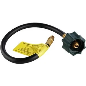 (1)-MR. HEATER 18" x 1/4" Inverted Male Flare x 3/8 In Acme Nut LP Hose Assembly - Picture 1 of 1
