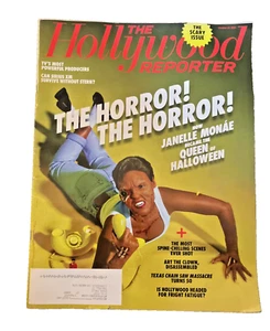 THE HOLLYWOOD REPORTER MAGAZINE THE SCARY ISSUE JANELLE MONAE OCTOBER 23, 2024 - Picture 1 of 1