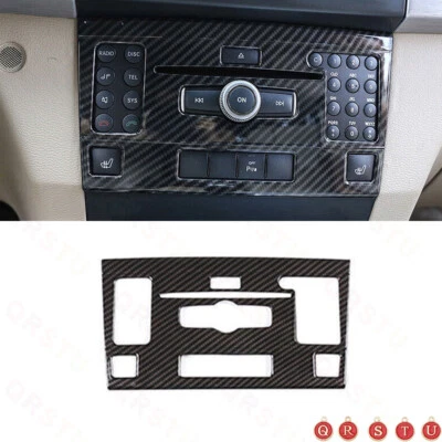 For Mercedes-Benz GLK 2009-2012 Carbon Fiber Console Volume Switch Panel Trim 1* - Image 1 of 4