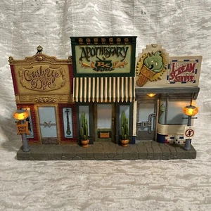 Hallmark Hauntington Collection Talking Lighted Deadwood Shops Halloween Display - Picture 1 of 14