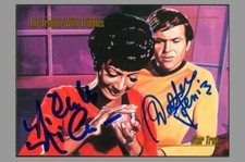 Signed by 2! Star Trek 1993 Master Series Card Nichelle Nichols & Walter Koening