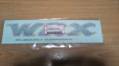 Calcomanía adhesiva para maletero trasero SUBARU genuina GC8 Impreza WRX STI ST99800ST430 Foto 1 de 3