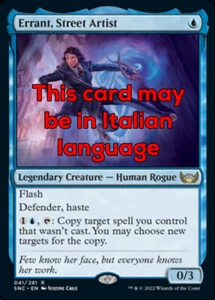 MTG ERRANT, STREET ARTIST EXC - ERRANTE, ARTISTA DI STRADA 41 - SNC - MAGIC - Picture 1 of 1
