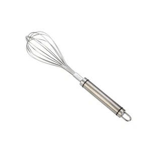 304 Stainless Steel Semi-Automatic Egg Whisk Hand Push Egg Beater Blender Whisk - Picture 1 of 11