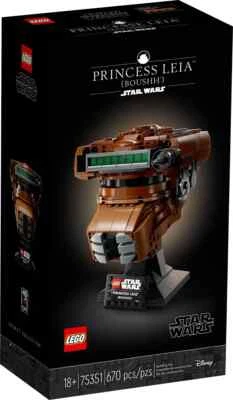 LEGO Star Wars 75351 Casco della Principessa Leia™ (Boushh™) Nuovo - Immagine 1 di 4