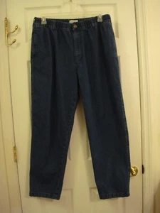Jeans uomo John Blair blu elastico in vita dritto comodo casual taglia 38x30 - Foto 1 di 9