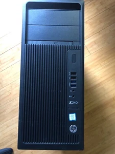HP Z240 Tower 64GB RAM Xeon E3-1270v5 3.6GHz 2TB & 4TB HDD's Desktop Workstation - Picture 1 of 1
