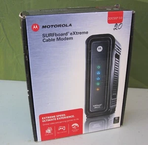 Arris SB6121 Surfboard DOCSIS 3.0 Cable Modem - Works Great w/ Power Supply #2 - Picture 1 of 5