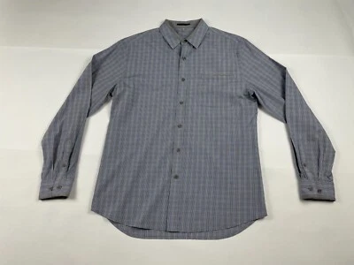 Men's Elie Tahari Long Sleeve Button Down Shirt Size M Medium Blue Cotton #1267 - Image 1 of 4