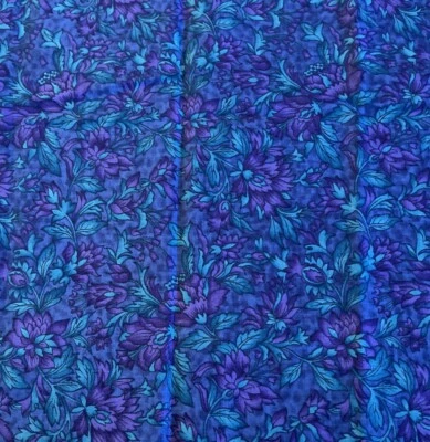 1 yarda de colección bloques de madera Hoffman California telas tonos joyas púrpura verde algodón Foto 1 de 3