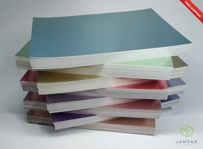 Mirror card Mixed colour 280gsm Highest Quality Arts & Craft Multi colours A4 - Image 1 of 3