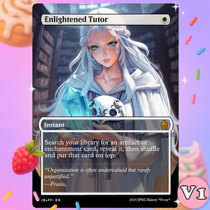 Erleuchteter Tutor | MTG x Final Fantasy Premium Art Karte - Bild 1 von 3